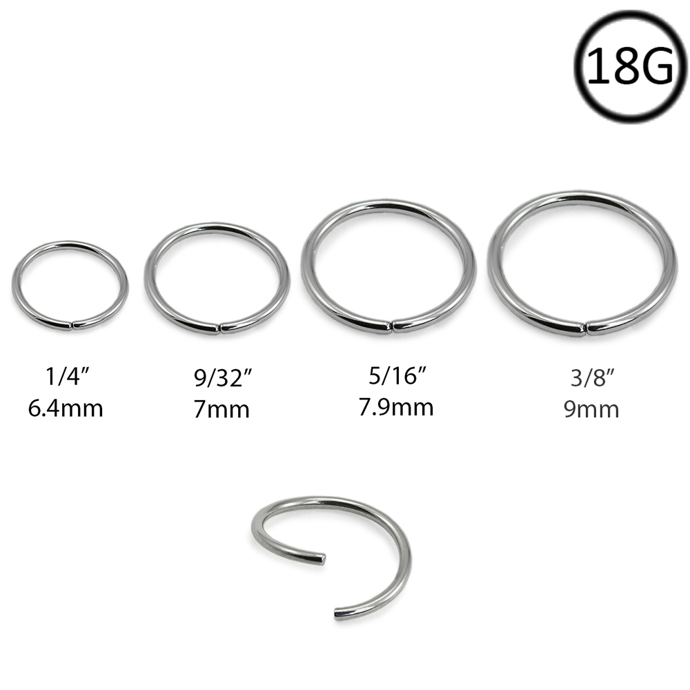 nose hoops size chart dolap magnetband co smallest nose ring size
