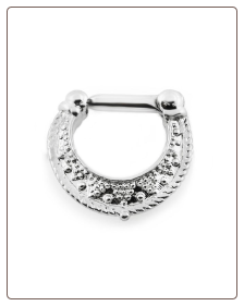 **BLOW OUT SALE** 316L Surgical Steel Septum Clicker Helix Nose Ring Hoop