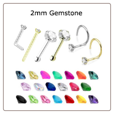 Custom Design Your 2mm Nose Jewelry