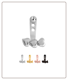 316L Surgical Steel Hearts Ear Jacket Earrings Choose Your Color, Style & Gauge 316L Surgical Steel Hearts Ear Jacket Earrings Choose Your Color, Style & Gauge