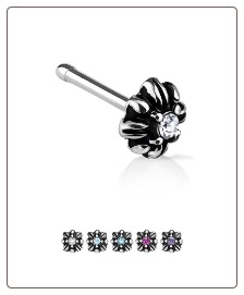**BLOW OUT SALE** 316L Surgical Steel Nose Bone Flower 20G