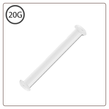 Nose Stud Retainer Monofilament + FREE Backing 20G