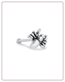 **BLOW OUT SALE** 925 Sterling Silver Nose Bone Spider