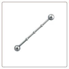 **BLOW OUT SALE** Ear Cartilage Industrial Scaffold Barbell -Choose Your Size 14G