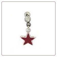 **BLOW OUT SALE**  Ear Cartilage Jewelry Red Star CZ