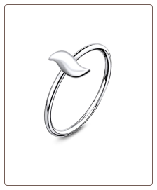 925 Sterling Silver Nose Ring Hoop, Helix, Tragus, Daith, Ear Cartilage Tribal 9/32" - 7mm 22G